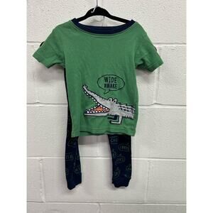 Carters 3t Boys Alligator Pajama Set
